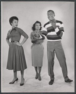 Diana Sands, Ruby Dee and Sidney Poitier