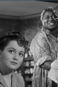 1942 Olivia DeHaviland and Hattie McDaniel are co stars again, In This Our Life. One of the few movies she did not play a maid.