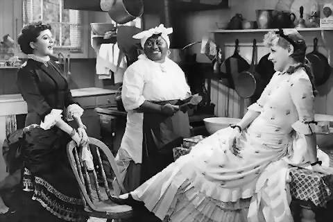 Helen Morgan, Hattie & Irene Dunne in "Show Boat" (1936).