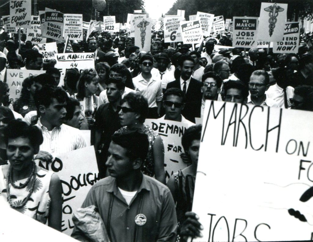 Frank Espada- March on Washington 1