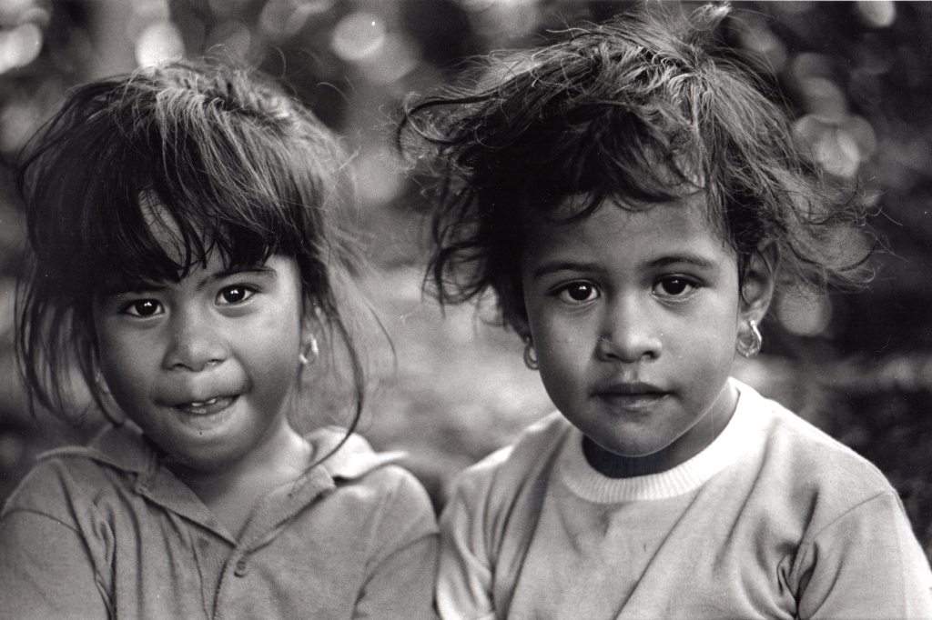Frank Espada-Two Children in Guam
