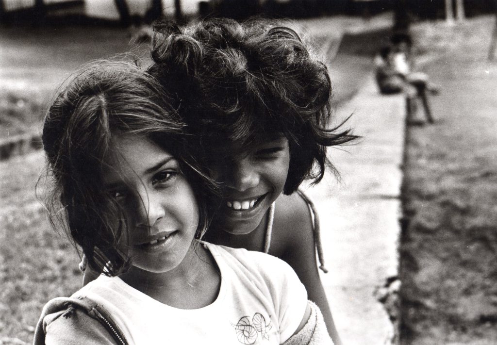 Frank Espada- Two Girls Smiling