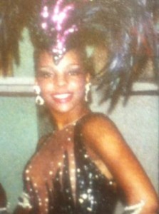 Las Vegas wearing a Bob Mackie design for the finale of the showJubilee which is STILL running.