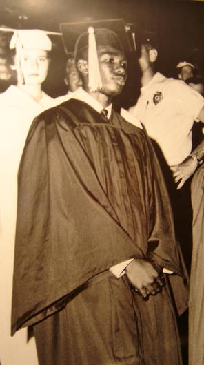 Ernest Green on his graduation day