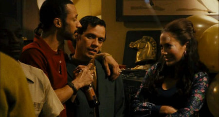 Antone with Marc Anthony and Jennifer Lopez in "El Cantante".