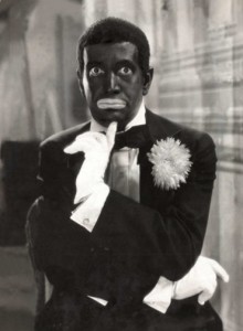 AL JOLSON is a travelling minstrel in the classic 1930 film musical "MAMMY".